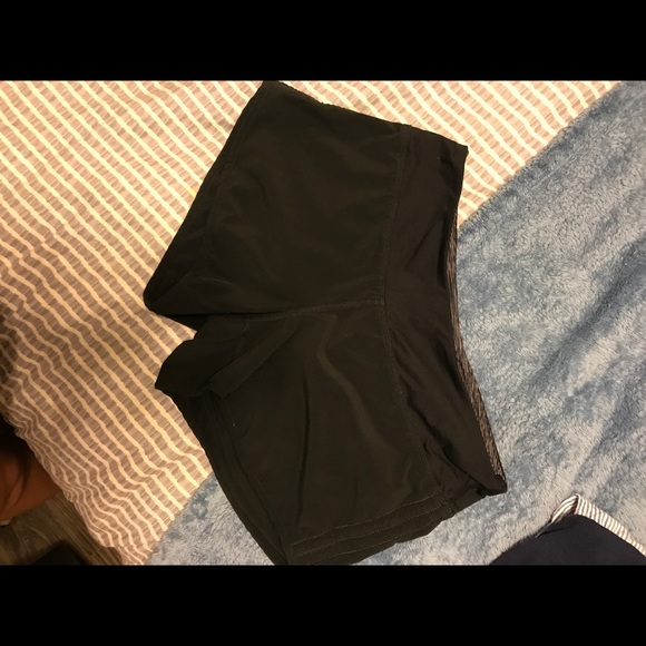 lululemon athletica Pants - Lululemon black shorts